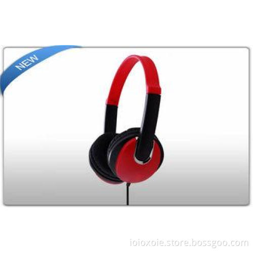 Lightweight Over-Ear Binaural Headphones UV Finished Foldab